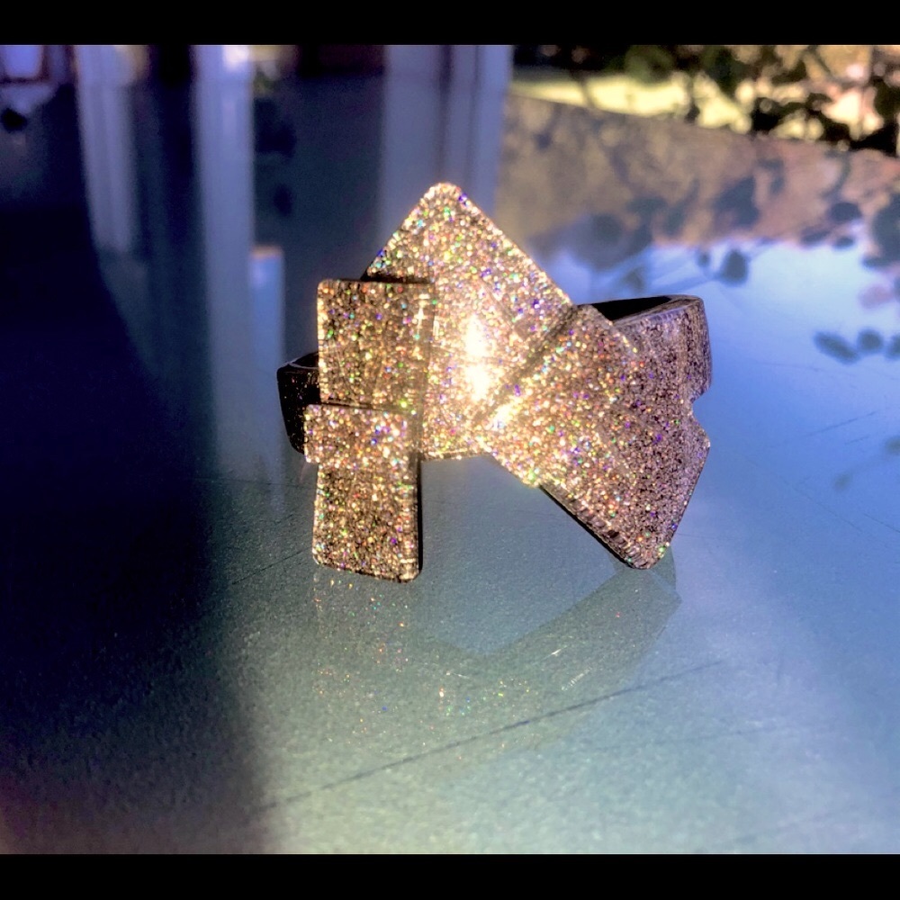 Marc Jacobs Glittered Bow Bracelet.  NWOT. Circa 2009